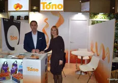 Stand de Frutas Tono, empresa valenciana que produce y comercializa cítricos durante todo el año. 
